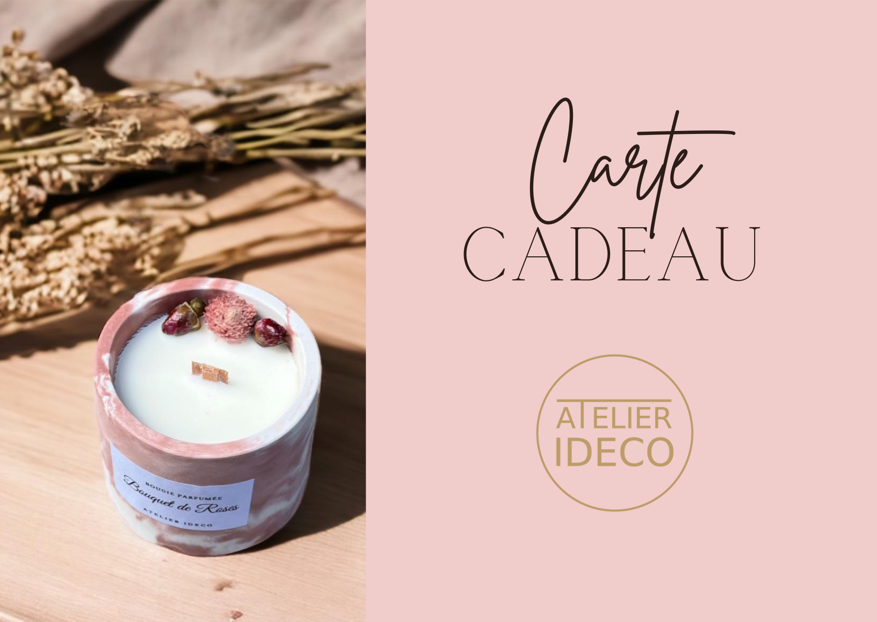 Carte Cadeau – Offrez le choix parfait ! - Atelier IDeco