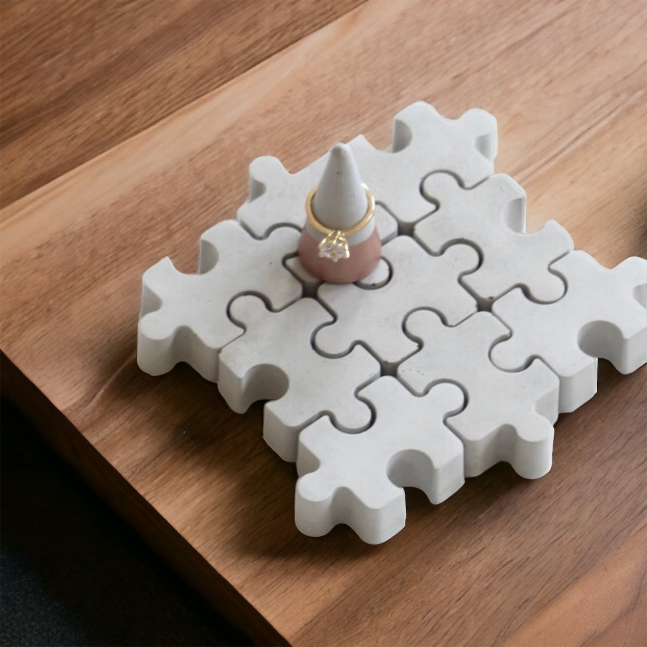 Puzzle en béton - Atelier IDeco