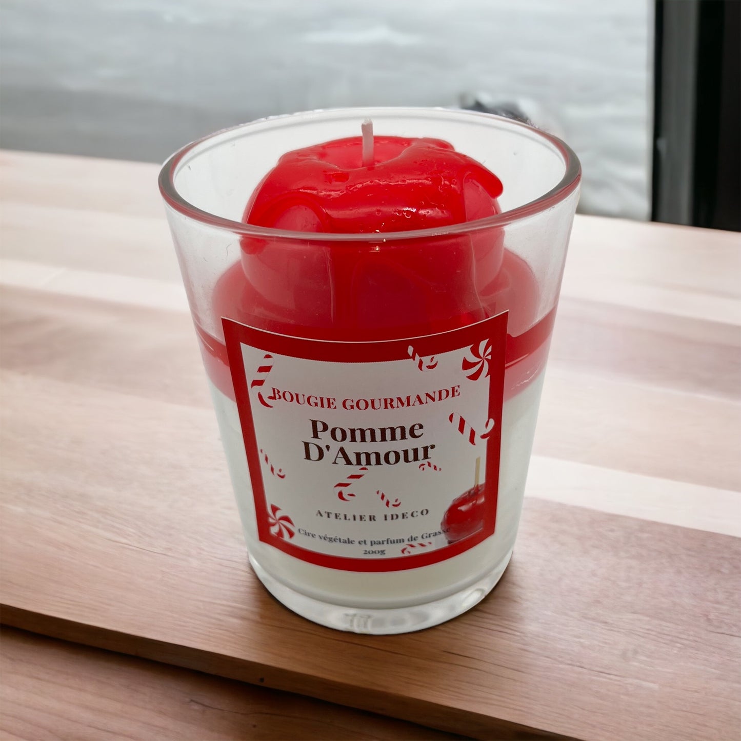 Bougie Pomme d'Amour