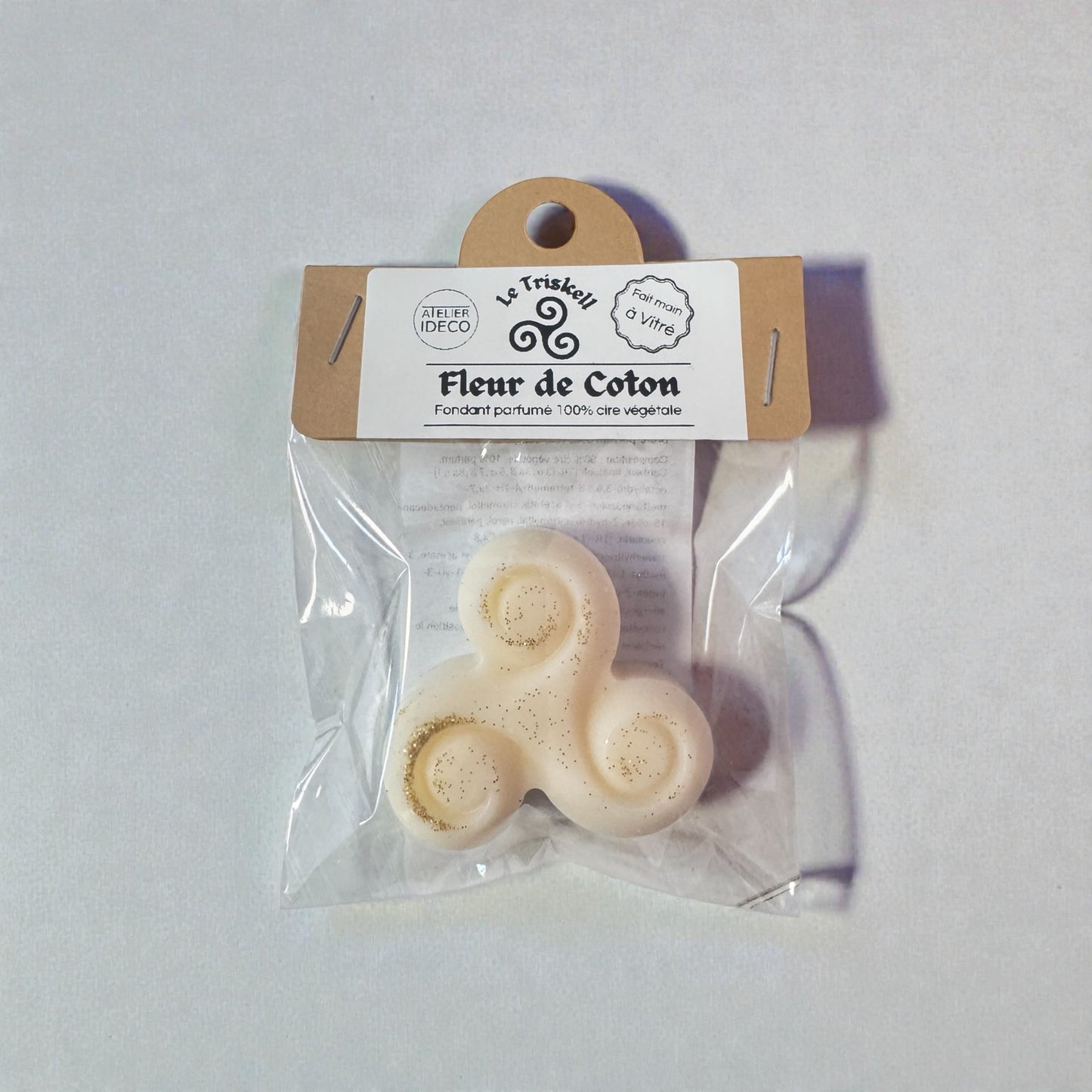 Fondant parfumé Tiskel en cire végétale Fleur de coton