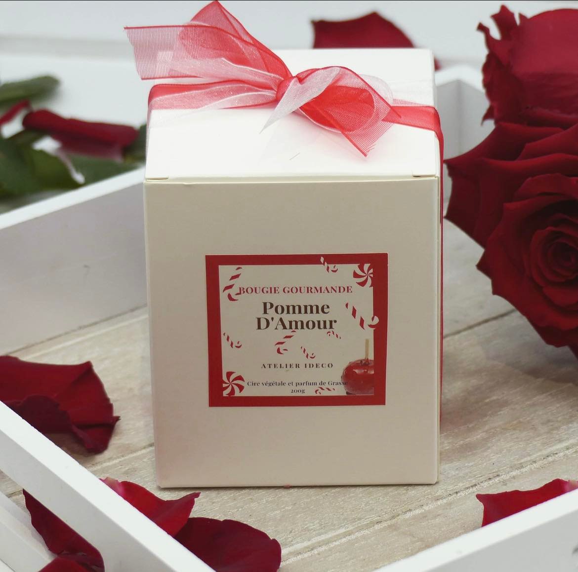 Bougie Pomme d'Amour